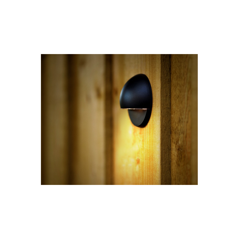 Ludeco Outdoor Lighting UK 12v Kit 3 Light  Vidar 1w Eyelid Wall  Set  1